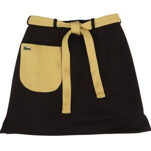 vtg 70s HAYMAKER x LACOSTE Skort skirt w shorts sz 8 Brown